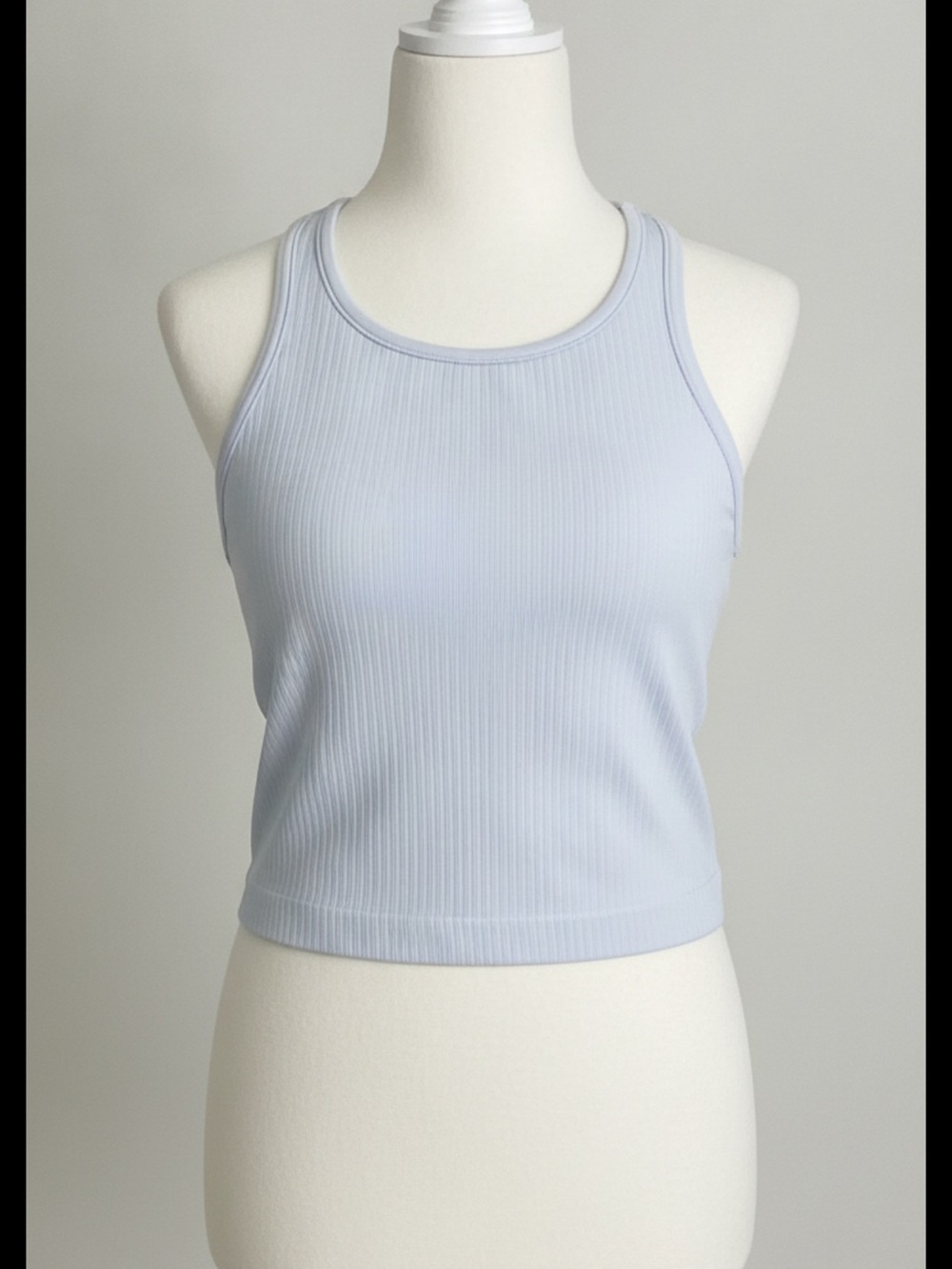 Lululemon Ebb to Street Ribbed Racerback Tank Top - Light Blue Size 6